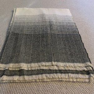 brown, beige and cream wrap